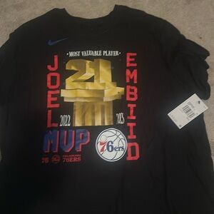 RARE FIND Joel Embiid Nike MVP Commemorative T Shirt
